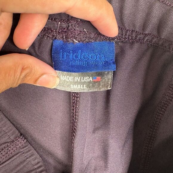 Irideon Womens Small Knee Patch Riding Tights Breeches Stretch Equestrian - Picture 6 of 8